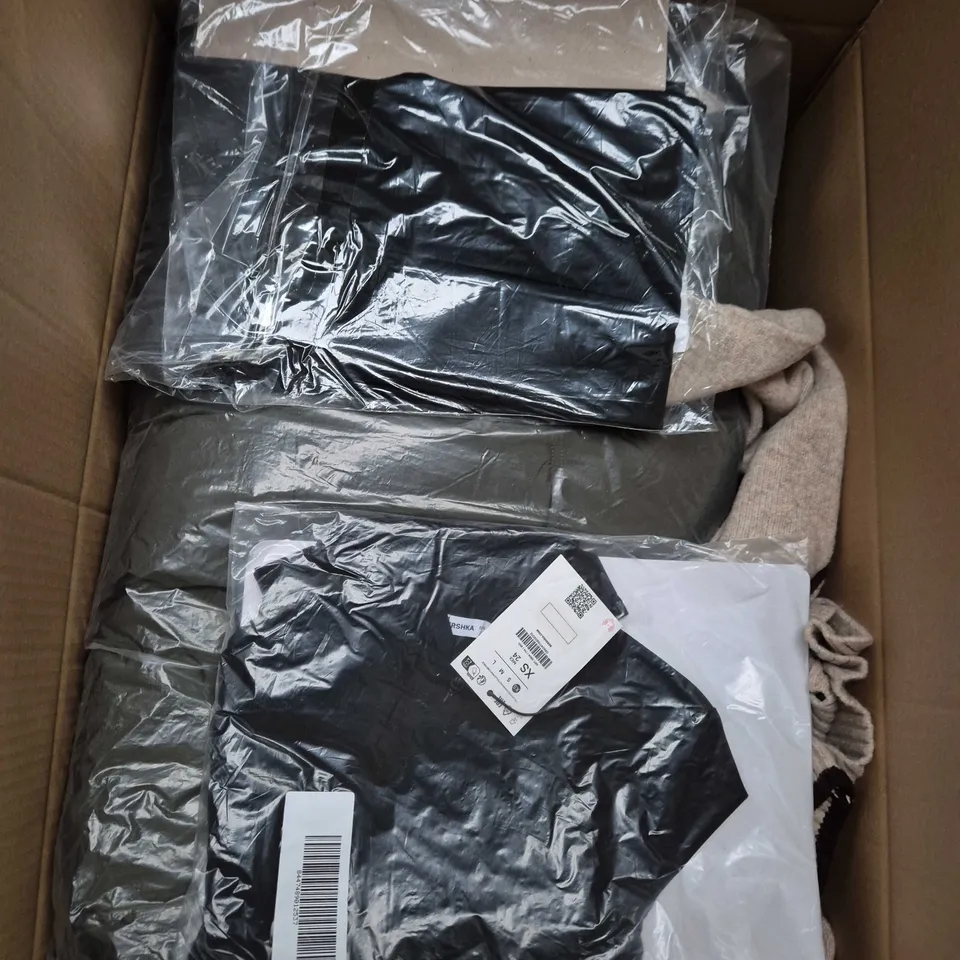 APPROXIMATELY 25 ASSORTED CLOTHING AND FASHION PRODUCTS IN VARIOUS STYLES AND SIZES - COLLECTION ONLY