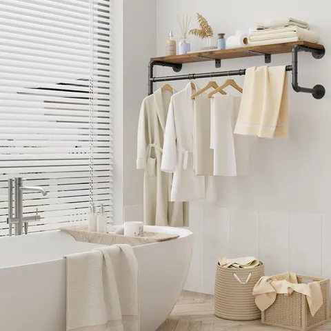 BOXED 105CM CLOTHING RACK