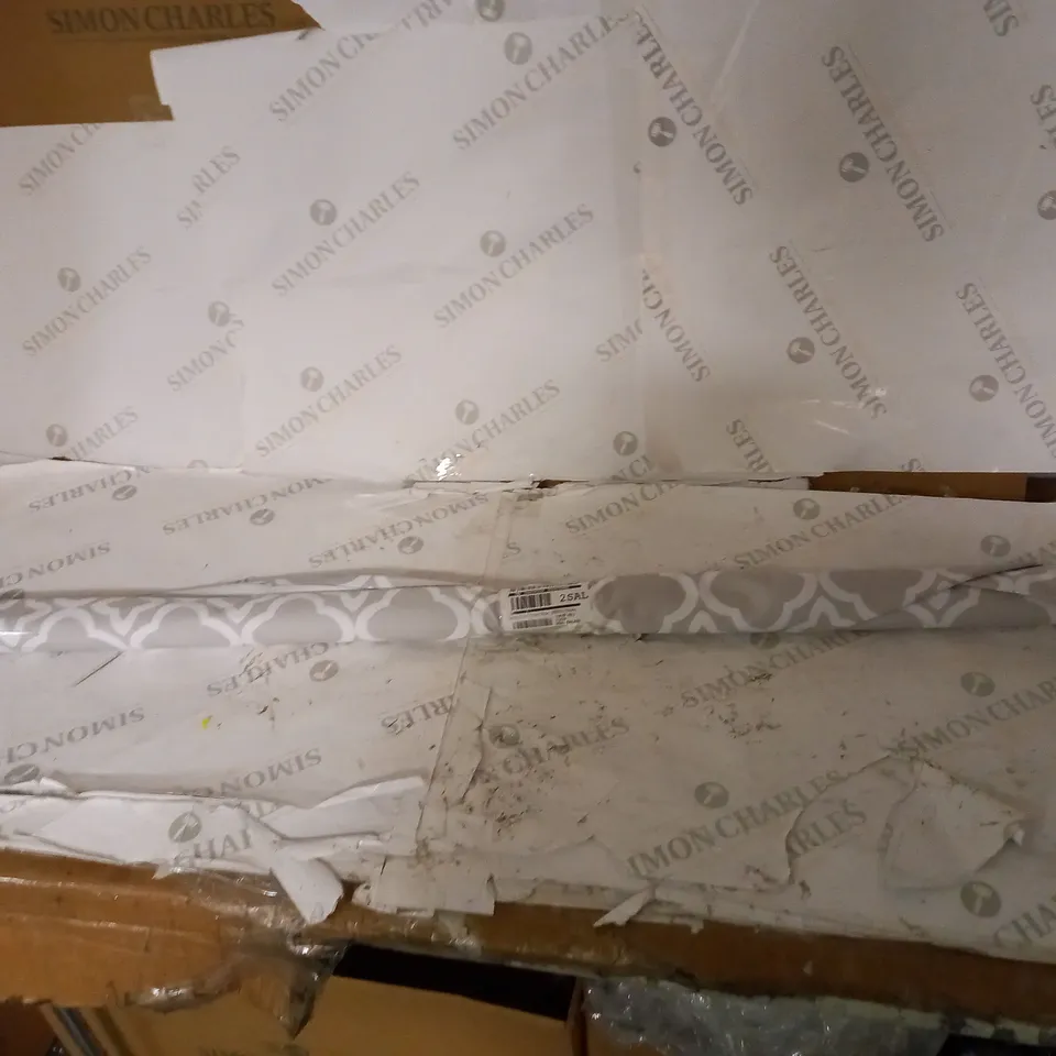 TRELLIS PRINTED BLACKOUT ROLLER BLIND 120X140 - COLLECTION ONLY  RRP £37
