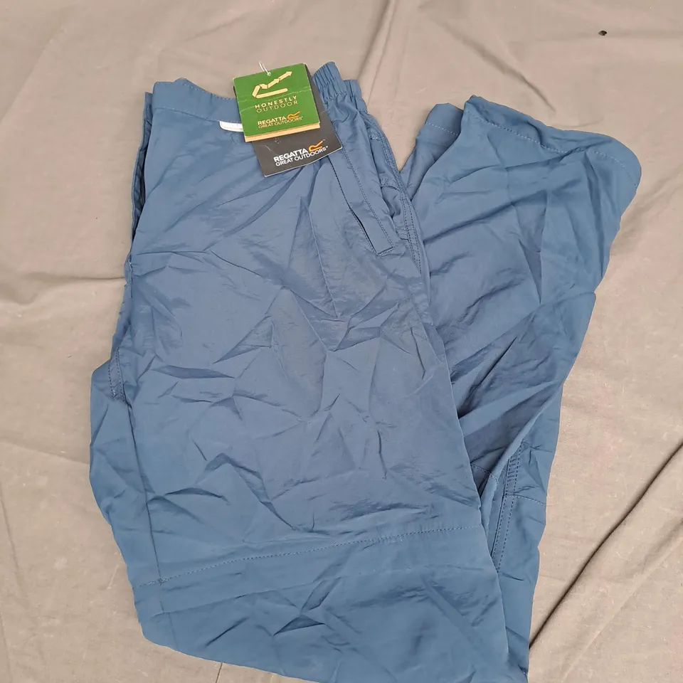 REGATTA GREAT OUTDOORS WOMENS CHASKA TROUSERS IN DARK DENIM SIZE 14