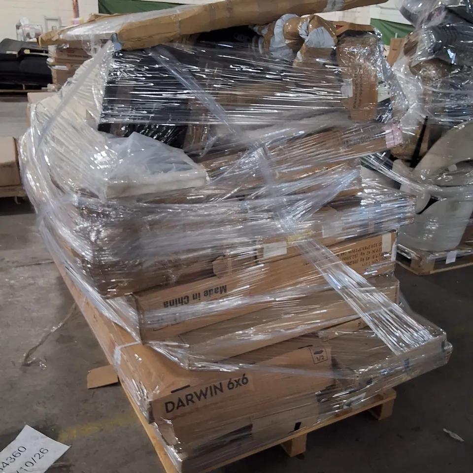 PALLET CONTAINING ASSORTED FLATPACK FURNITURE PARTS