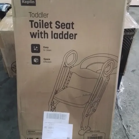 BOXED KEPLIN TODDLER TOILET SEAT WITH LADDER