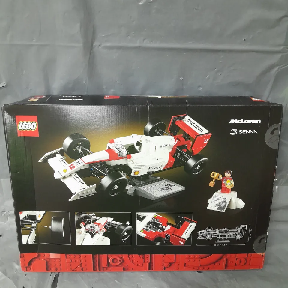 BOXED LEGO MCLAREN MP4 & AYRTON SENNA 10330 RRP £69.99