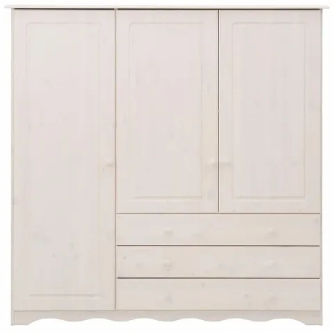 ROLLA 3 DOOR SOLID WARDROBE (2BOX)