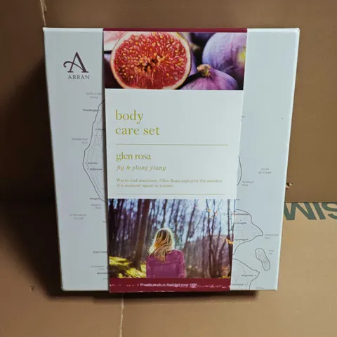 ARRAN GLEN ROSA BATH & SHOWER GEL & BODY LOTION GIFT SET