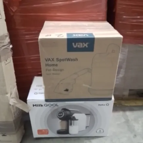 PALLET OF ASSORTED HOUSEHOLD GOODS AND PRODUCTS TO INCLUDE; TREADMILL,VAX SPOTWASH,HOT CHOCOLATE MACHINE