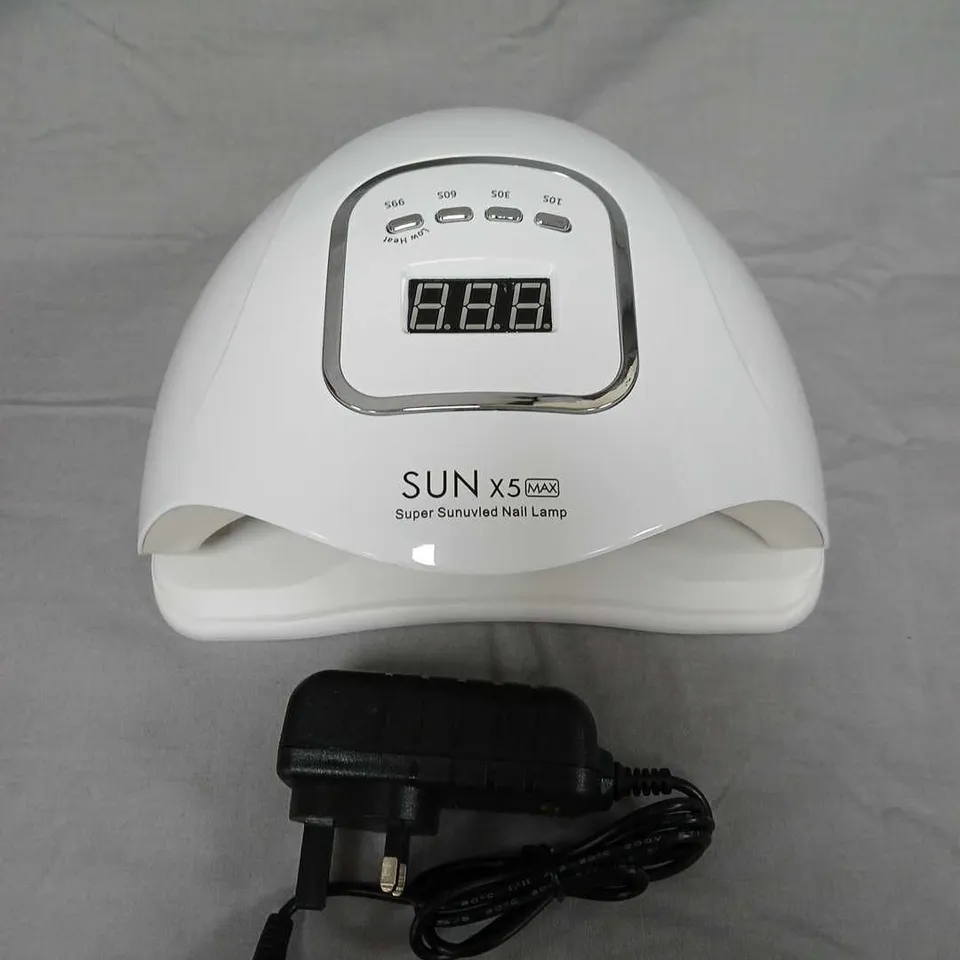 LOT OF 4 SUN X5 MAX PROFESSIONAL GEL POLISH LED NAIL DRYER LAMPS