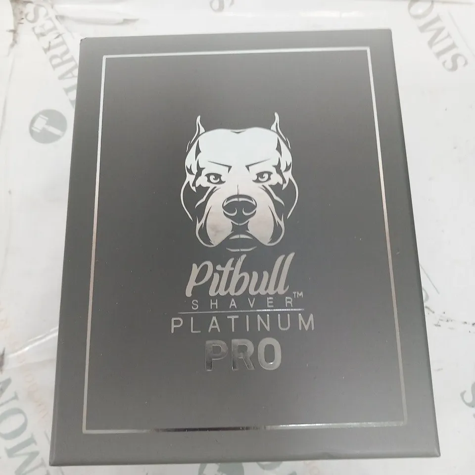 BOXED PITBULL SHAVER PLATINUM PRO