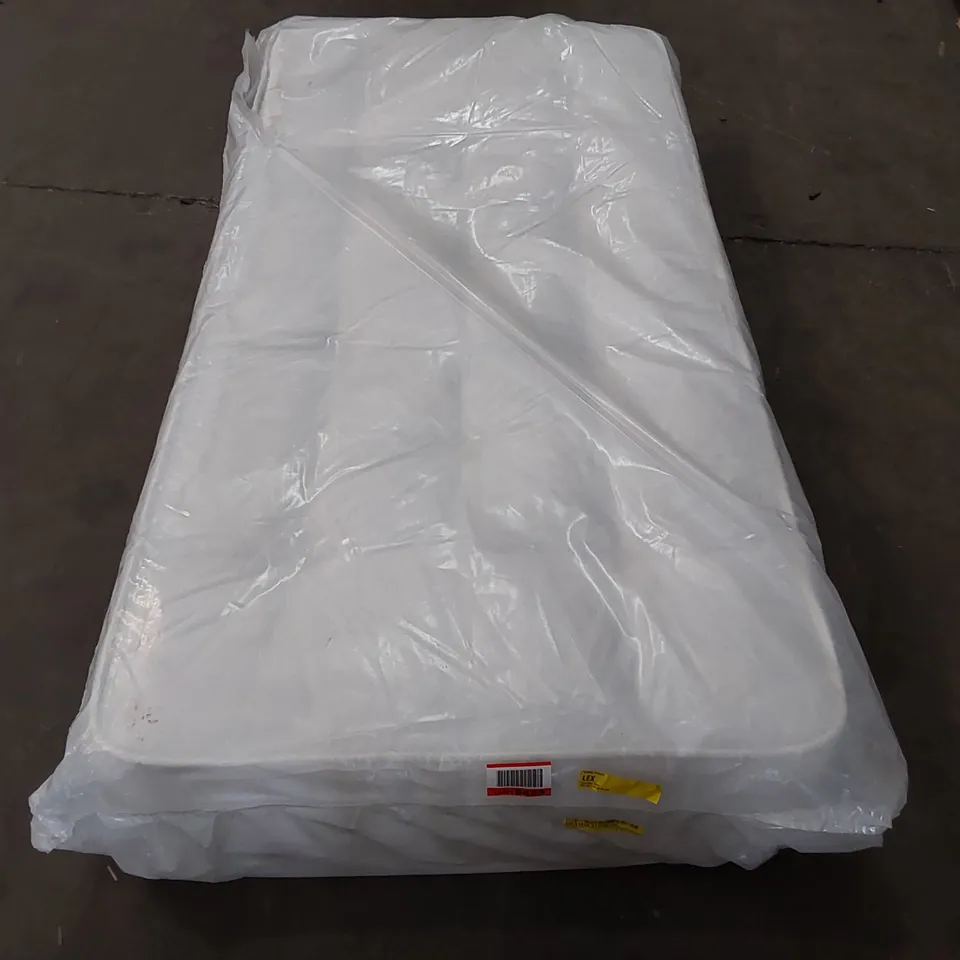 QUALITY BAGGED ALPACA SILK PILLOW-TOP 3000 SPRINGS POCKET SPRUNG 3FT MATTRESS 