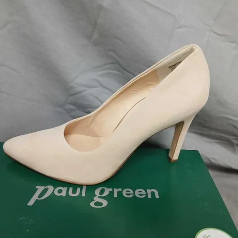 PAUL GREEN WOMEN'S CREAM PUMPS, UK SIZE 6 β DESIGNER SHOES (BOXED)