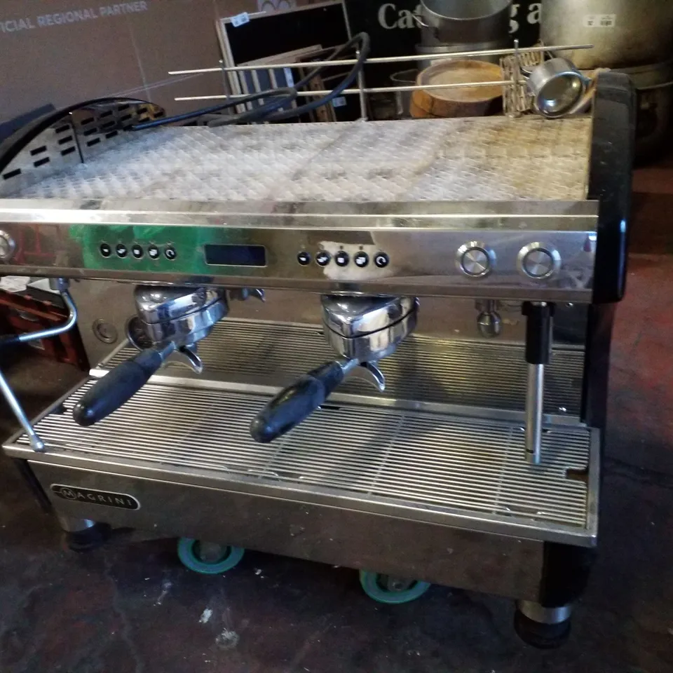 MAGRINI 2 GROUP COMMERCIAL COFFEE MACHINE 