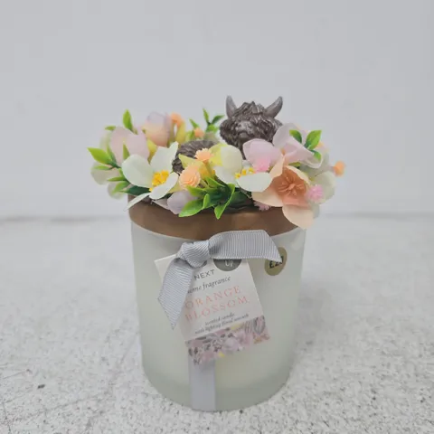 NEXT HOME FRAGRANCE SCENTED CANDLE – ORANGE BLOSSOM