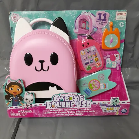 GABBY'S DOLLHOUSE ON THE GO TRAVEL SET