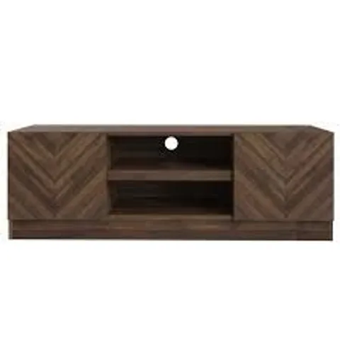BOXED COLLINS TV STAND FOR TVS UP TO 55" - WALNUT (1 BOX)