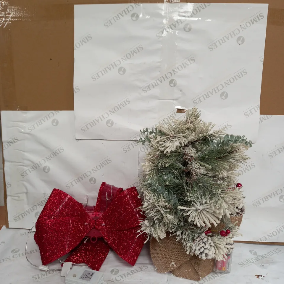 BAVARIAN PRE LIT TABLE TOP TREE RRP £32.99