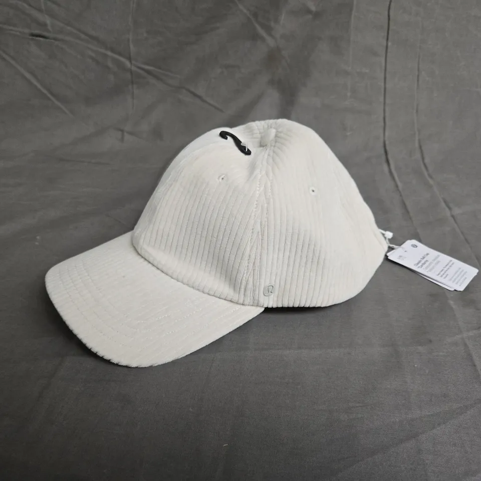 LULULEMON L/XL CLASSIC BALL CAP CORDUROY 