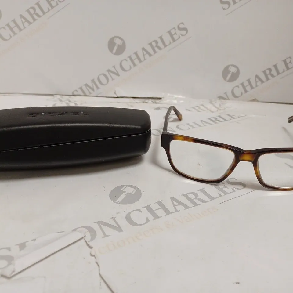 JAGUAR TORTOISE SHELL RECTANGLE PRESCRIPTION GLASSES
