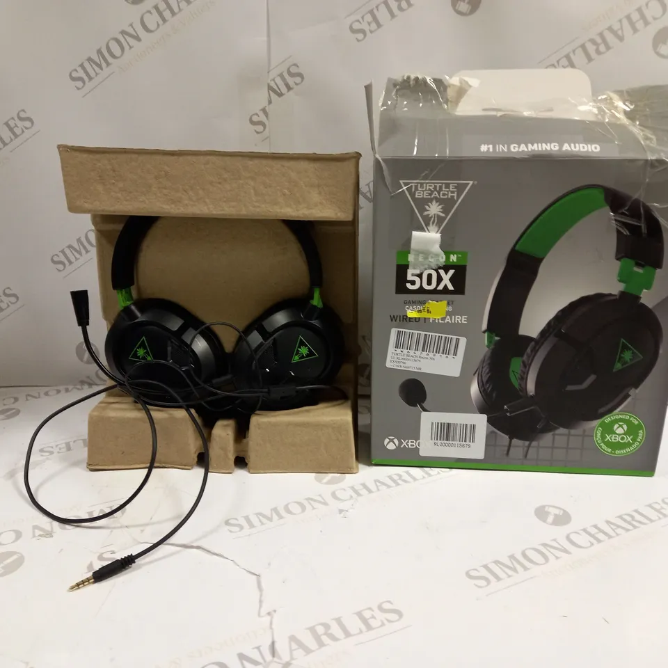 TURTLE BEACH RECON 50X WIRED GAMING HEADSET FOR XBOX