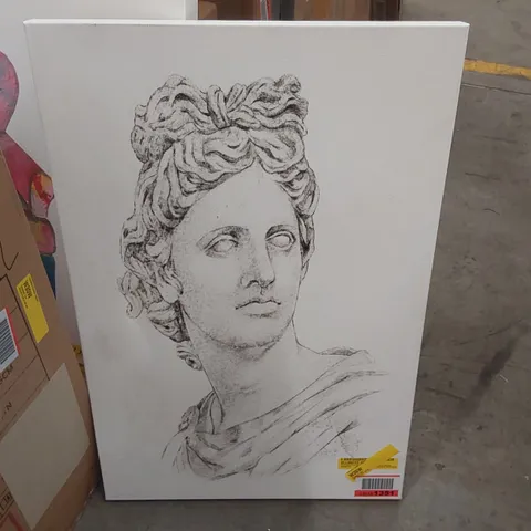 ALEXANDER THE GREAT PORTRAIT - WRAPPED CANVAS