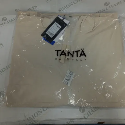 TANTA RAINWEAR ROMINJATI RAINCOAT - WHITECAP GREY - SIZE 42