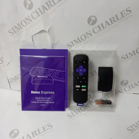 BOXED ROKU EXPRESS HIGH DEFINITION STREAMING BOX