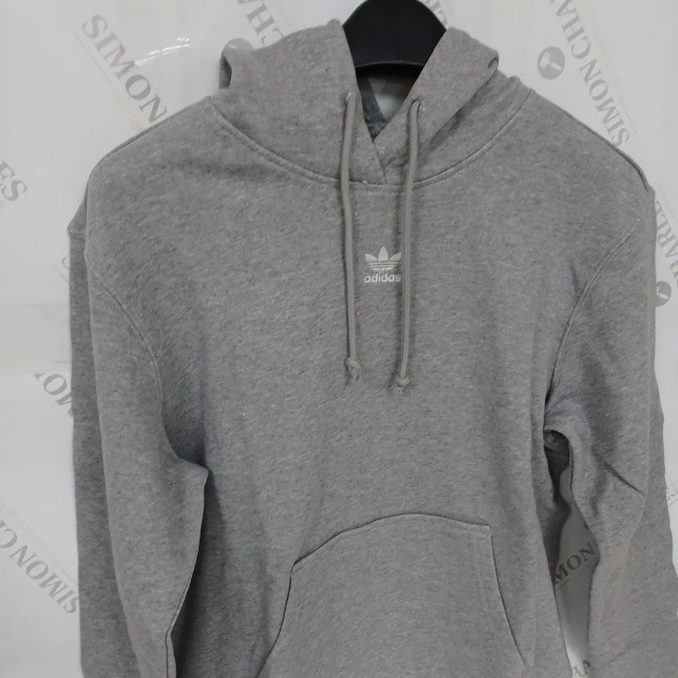 ADIDAS ORIGINAL HOODIE IN GREY SIZE 12