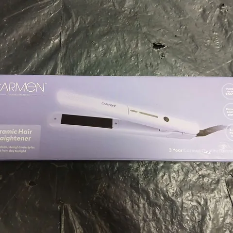 SEALED CARMEN CERAMIC HAIR STRAIGHTENER