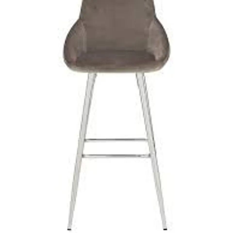 BOXED DAHLIA BAR STOOL - GREY RRP £79