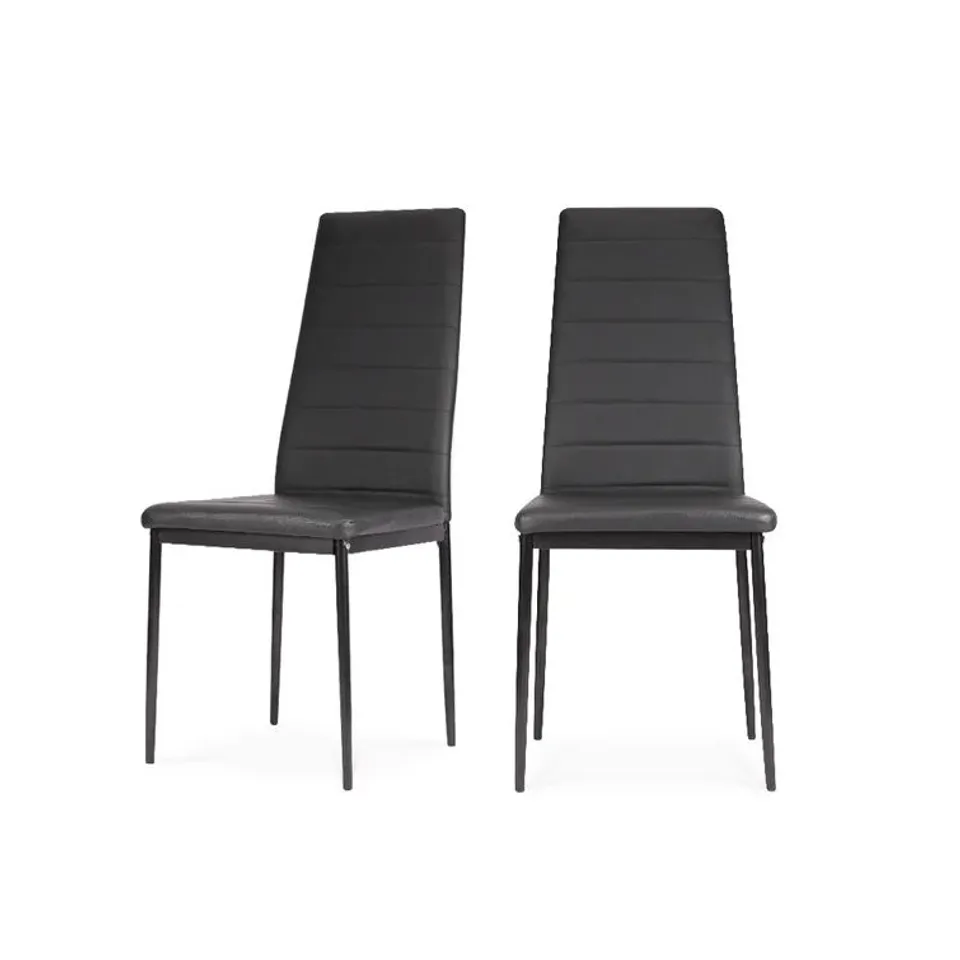 BOXED PAIR ADONIA SIDE CHAIRS (SET OF 2 IN 1 BOX)