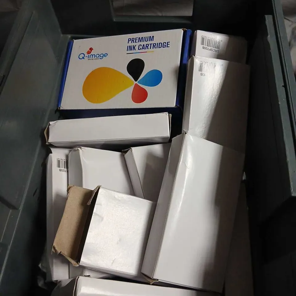 BOX OF ASSORTED PRINTER CARTRIDGES INCLUDING CANON 545XL + 546XL INK CARTRIDGES – HIGH YIELD BOXED SET WITH Q-IMAGE PREMIUM INK CARTRIDGE