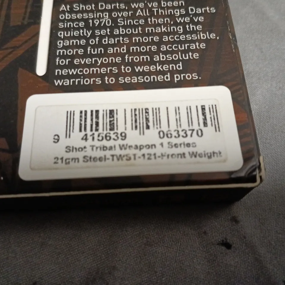 SHOT DARTS TRIBAL WEAPON 21G DARTS – BOXED