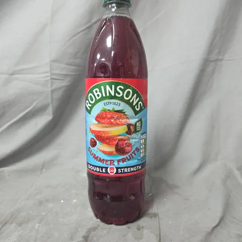 6 X ROBINSONS SUMMER FRUITS DOUBLE STRENGTH SQUASH – BOTTLE
