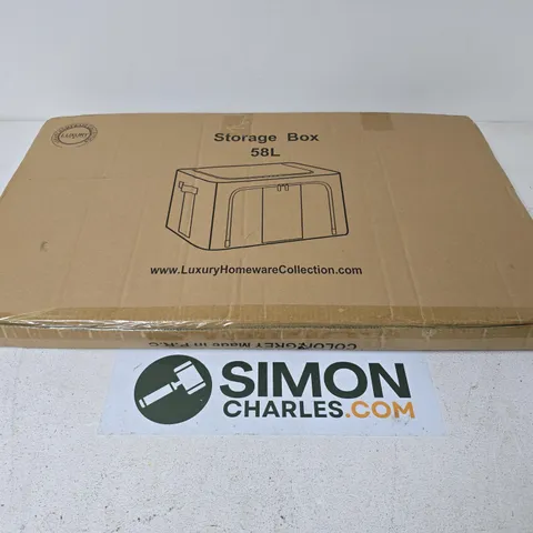 LUXURY HOMEWARE COLLECTION STORAGE BOX 58L
