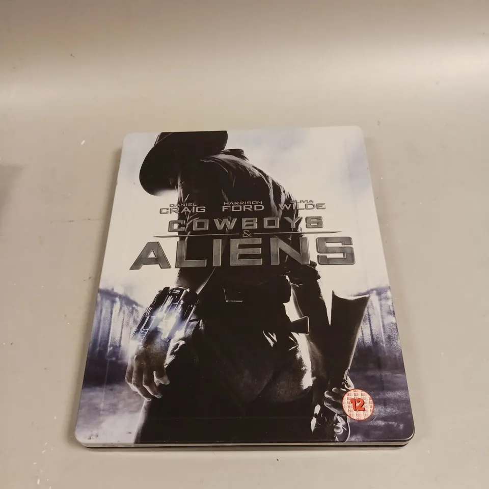 COWBOYS ALIENS STEELBOOK BLU-RAY 