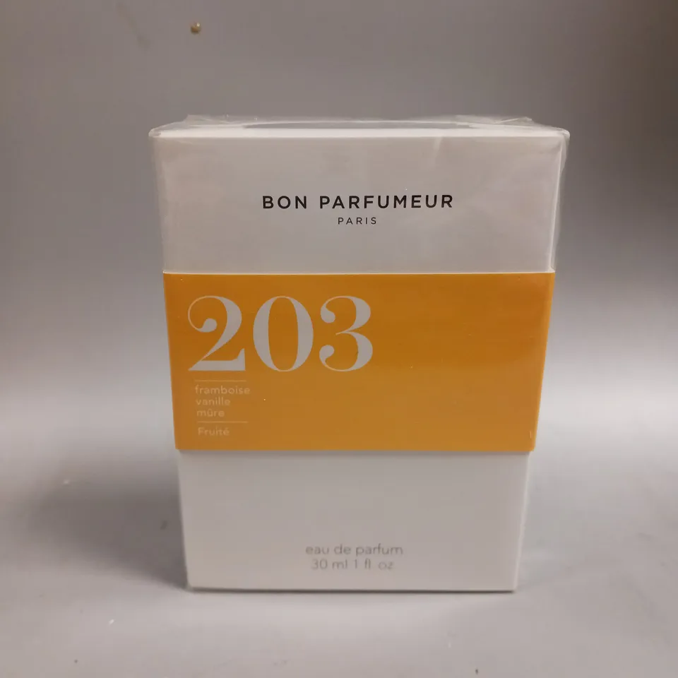 BOXED AND SEALED BON PARFUMER 203 FRUITY INTENSE EAU DE PARFUM 30ML