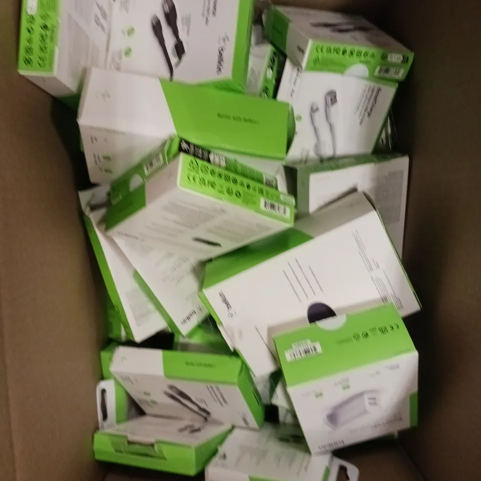 APPROXIMATELY 20 ASSORTED BOXED BELKIN SMARTPHONE/TABLET ACCESSORIES TO INCLUDE POWERBANKS, CHARGING CABLES, WIRELESS CHARGING PADS ETC	