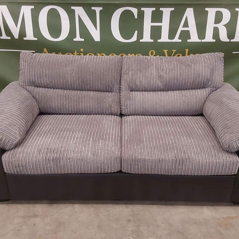 ARMSTRONG 3 SEATER SOFA - GREY RRP £599