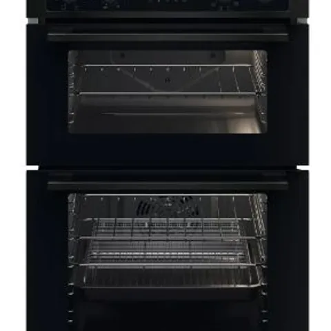 ZANUSSI SERIES 40 AIRFRY INTEGRATED ELECTRIC SINGLE OVEN - BLACK - A RATED Model ZKCNA7KN