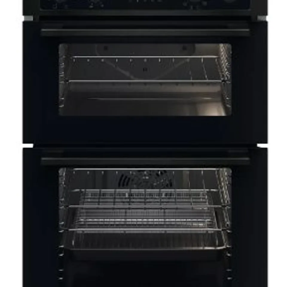 ZANUSSI SERIES 40 AIRFRY INTEGRATED ELECTRIC SINGLE OVEN - BLACK - A RATED Model ZKCNA7KN RRP £542