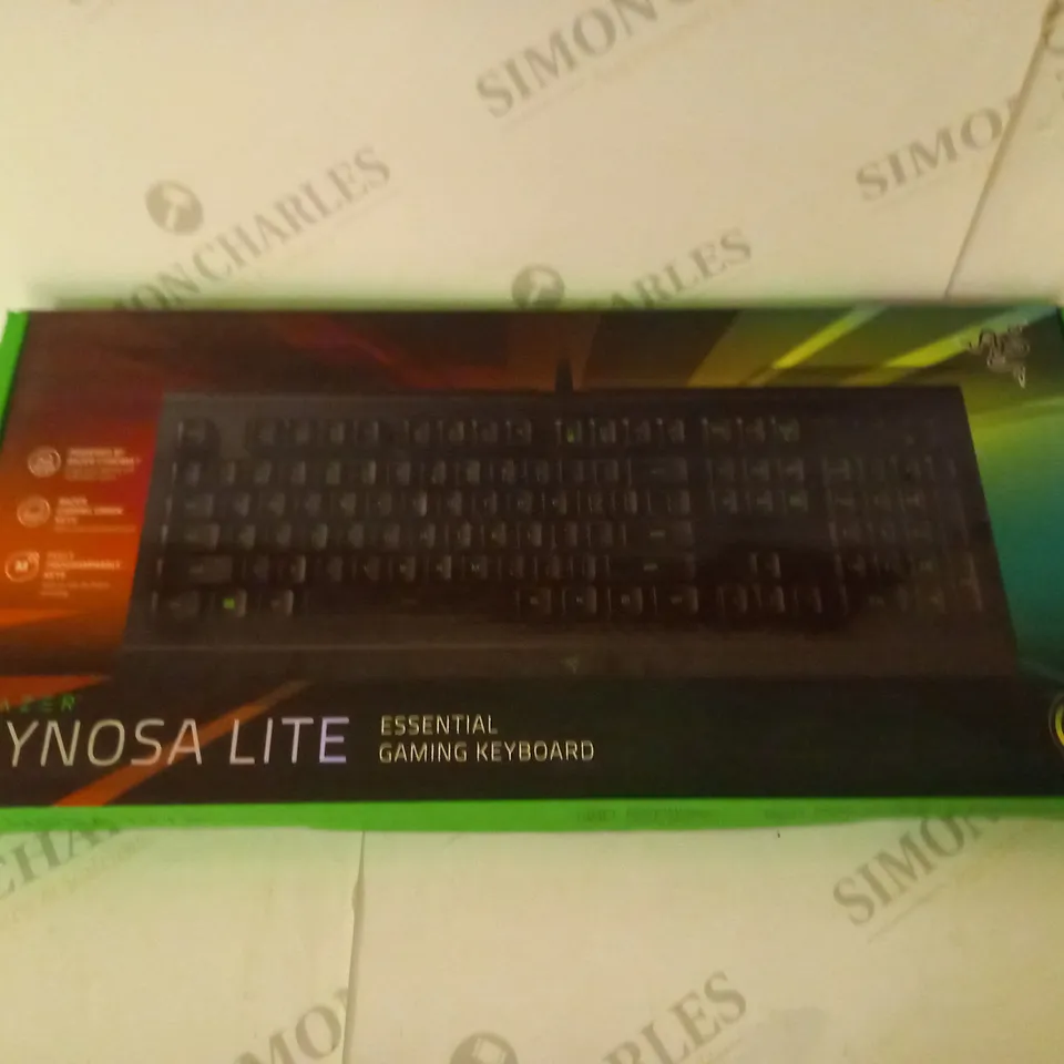 BRAND NEW BOXED RAZER CYNOSA LITE ESSENTIAL GAMING KEYBOARD