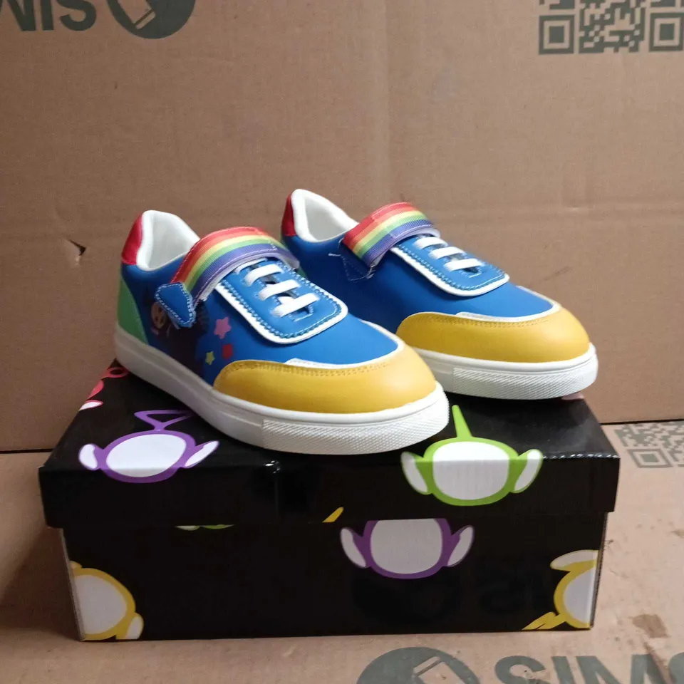 KOI KIDZ TELETUBBYLAND TRAINERS MULTI COLOURED SIZE 1
