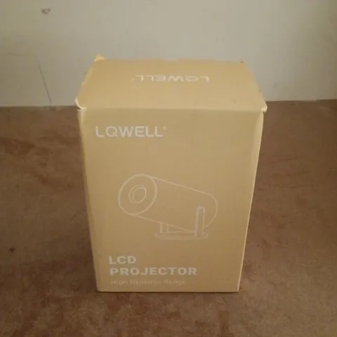 BOXED LQWELL LCD PROJECTOR