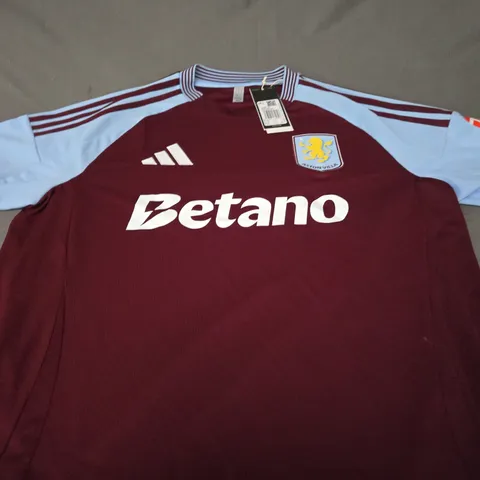 ASTON VILLA FC HOME JERSEY SIZE L