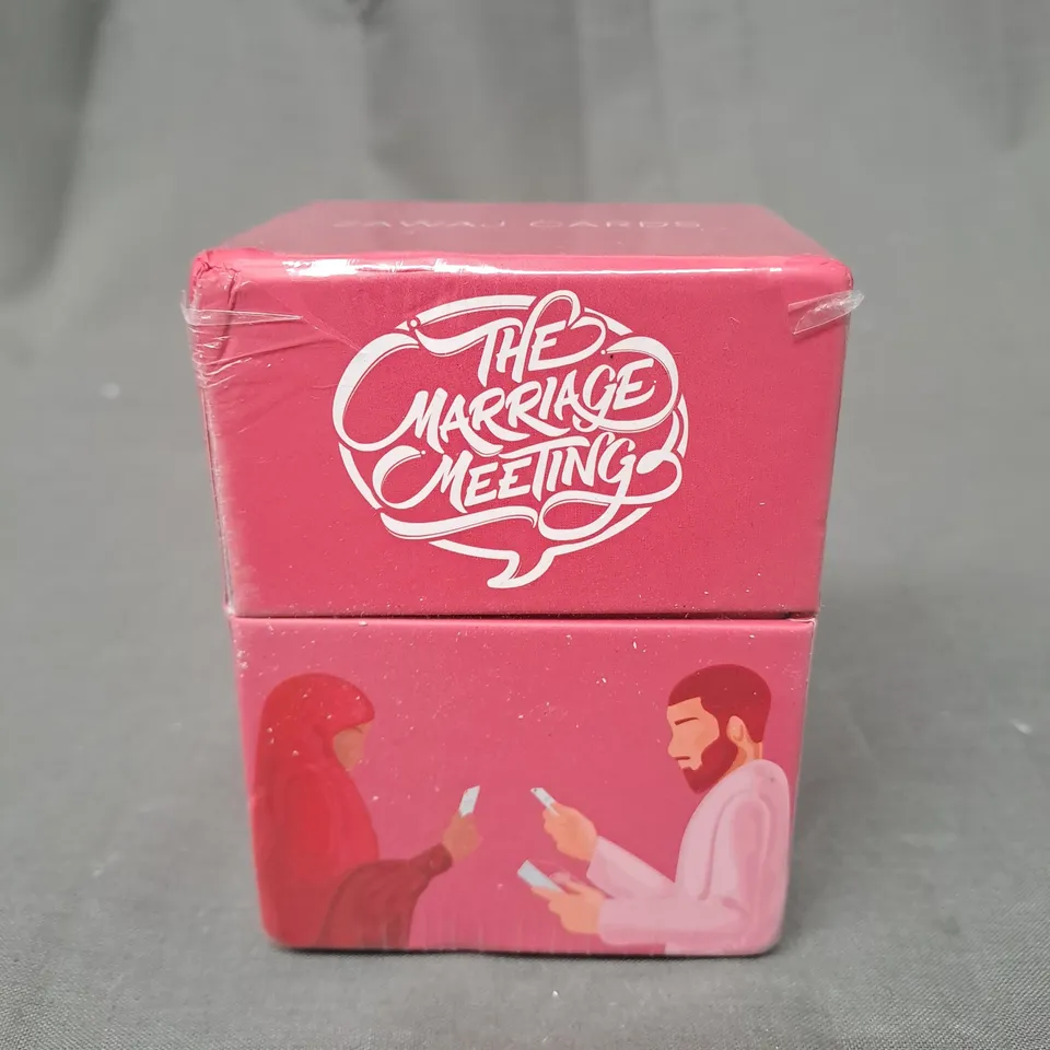 BOXED AND SEALED THE MARIAGE MEETING CARD GAME