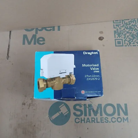 DRAYTON MOTORISED VALVE 2 PORT 22MM – 27100