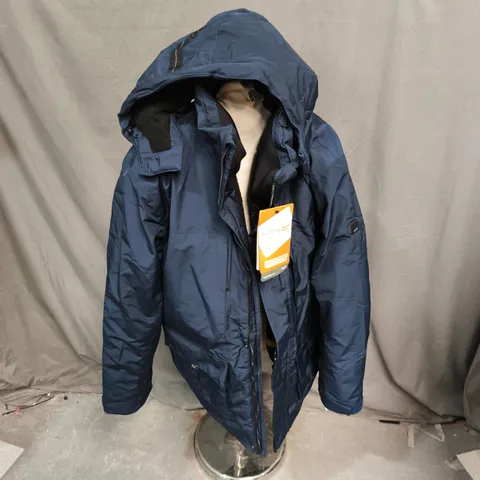 REGATTA GREAT OUTDOORS MARRON JACKET IN NAVY - UK XL