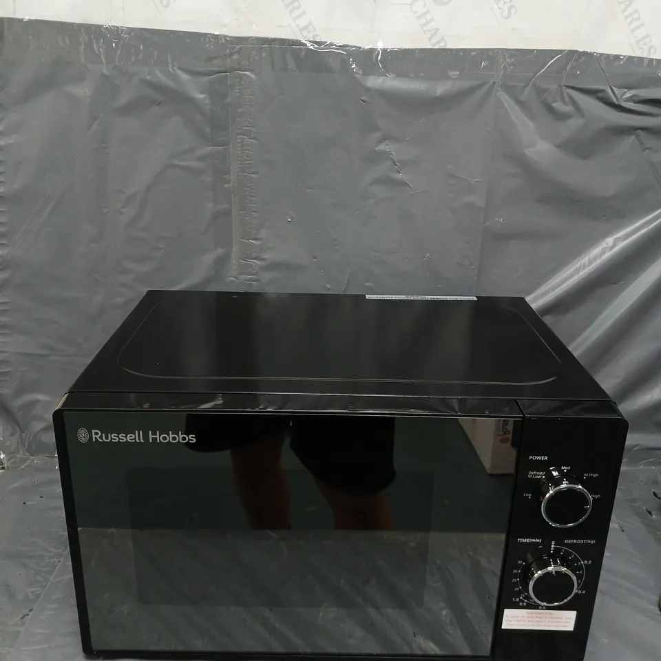 BOXED RUSSELL HOBBS MANUAL MICROWAVE 20 LITRE 800W 