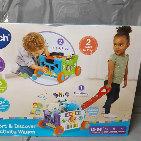 VTECH SORT & DISCOVER ACTIVITY WAGON