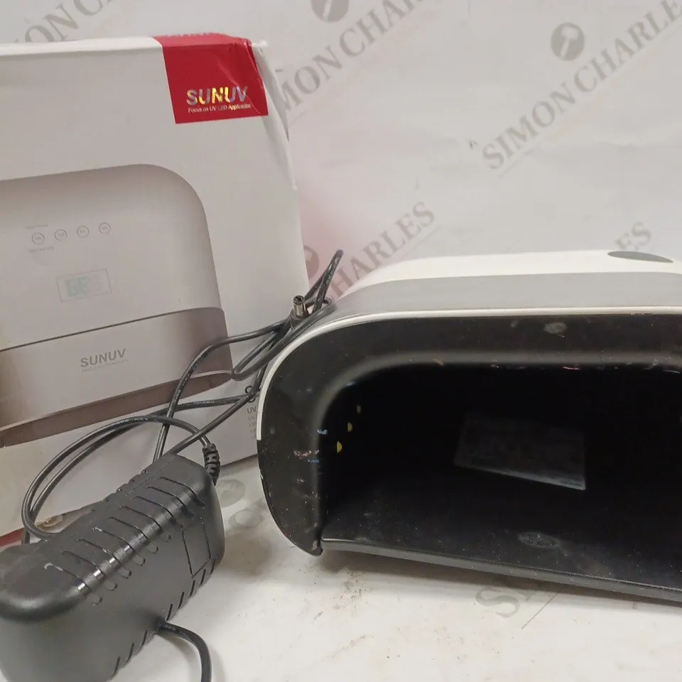 BOXED SUNUV UV LED NAIL LAMP 