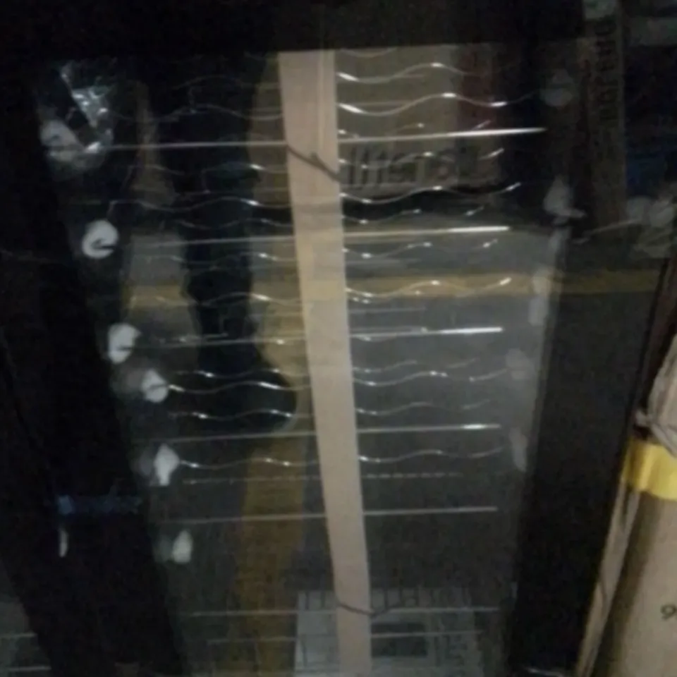 ELECTRIQ 28 BOTTLE CAPACITY FREESTANDING WINE COOLER - BLACK